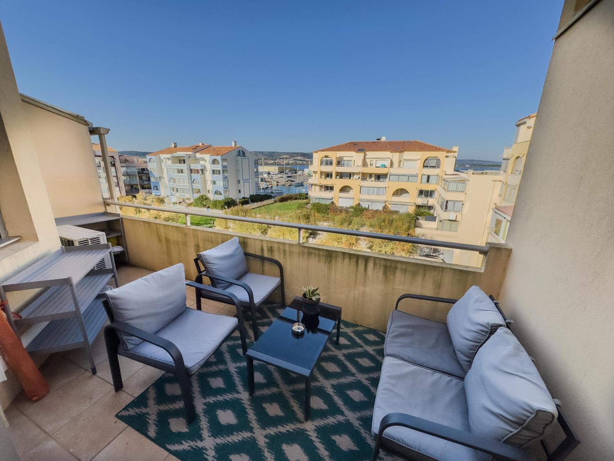 Appartement Le Vauban - 40M2 A Frontignan Plage - A 200M De La Plage - 15 Min De Sete Eksteriør bilde