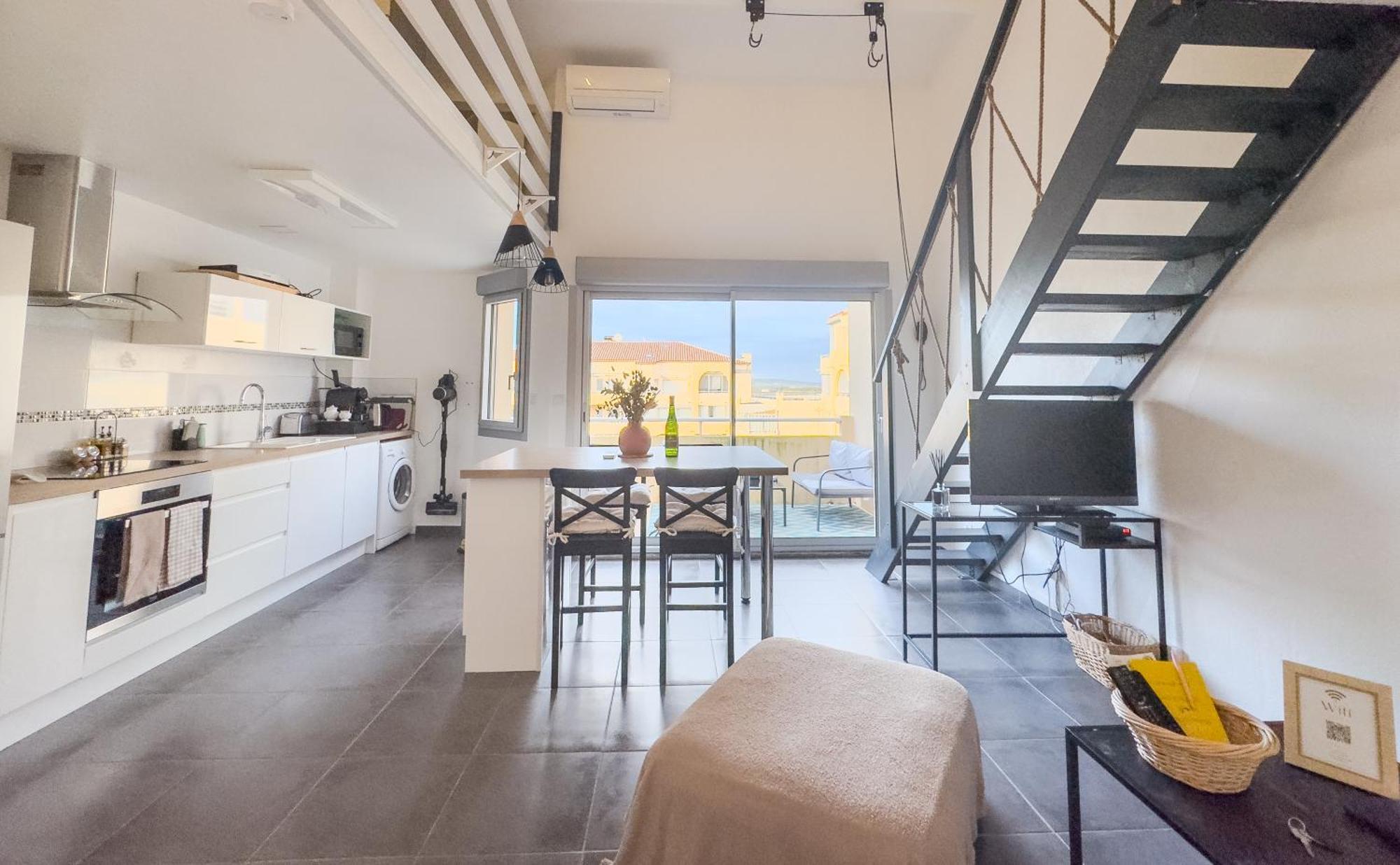 Appartement Le Vauban - 40M2 A Frontignan Plage - A 200M De La Plage - 15 Min De Sete Eksteriør bilde