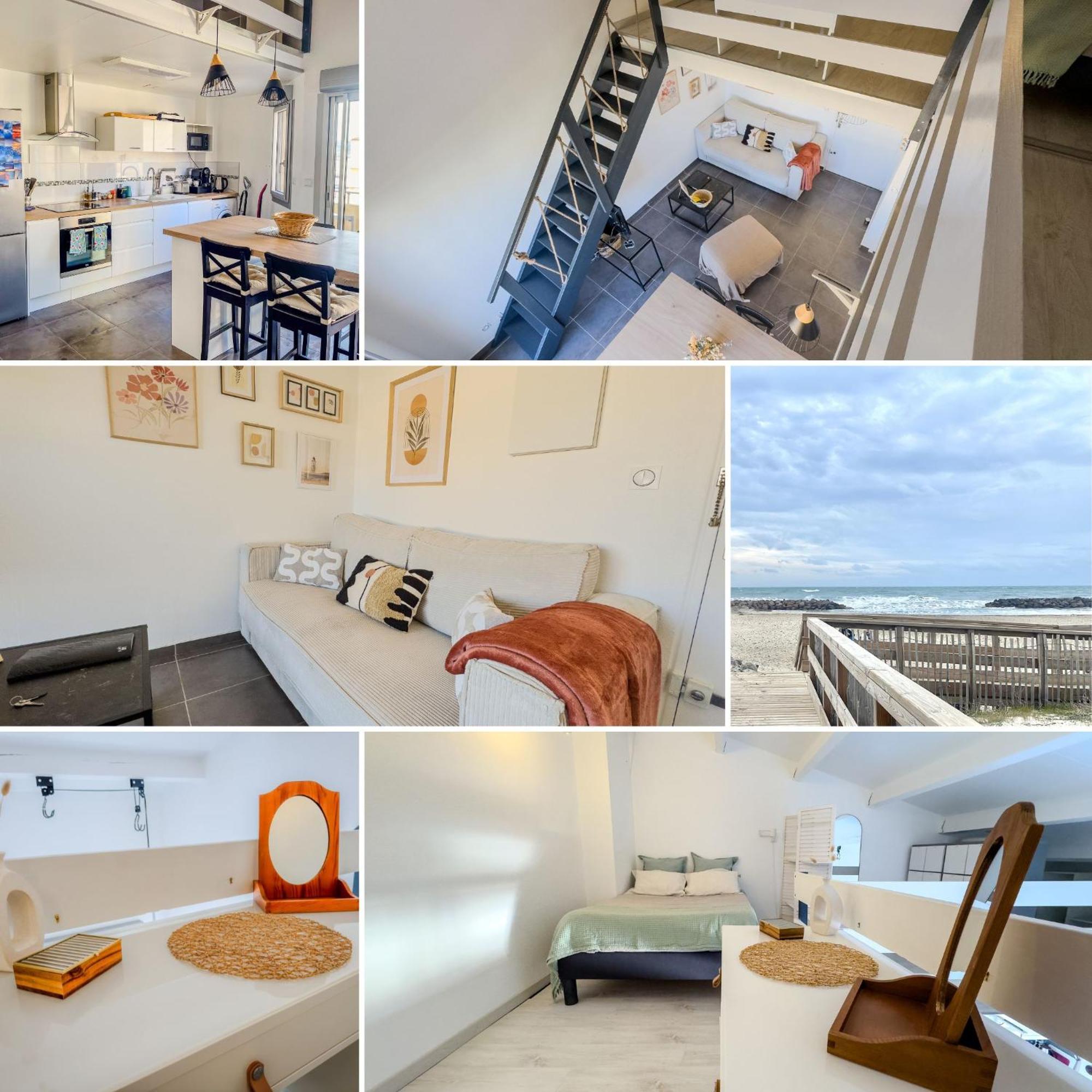 Appartement Le Vauban - 40M2 A Frontignan Plage - A 200M De La Plage - 15 Min De Sete Eksteriør bilde